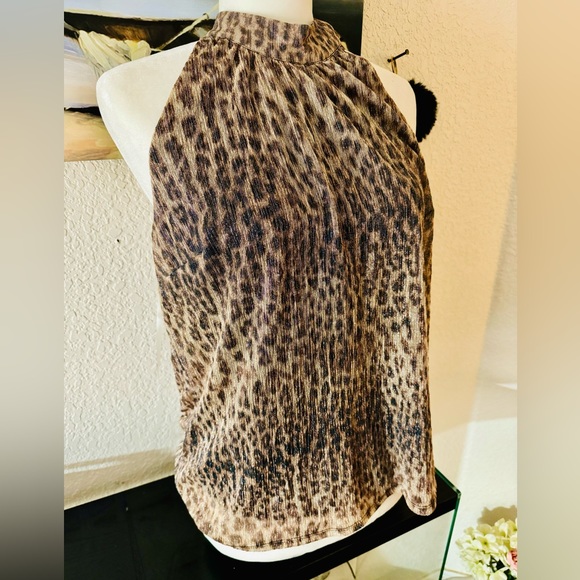 INC NEW Blouse cheetah Style size M - Picture 9 of 16